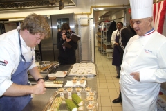 Timothy Hollingsworth at Prep for Bocuse dOr
